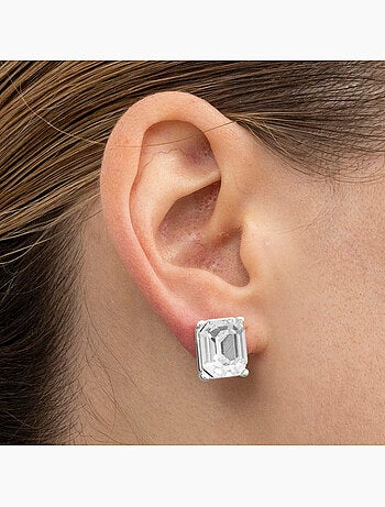 Boucles d'oreilles Luxenter Rindel finition argentée
