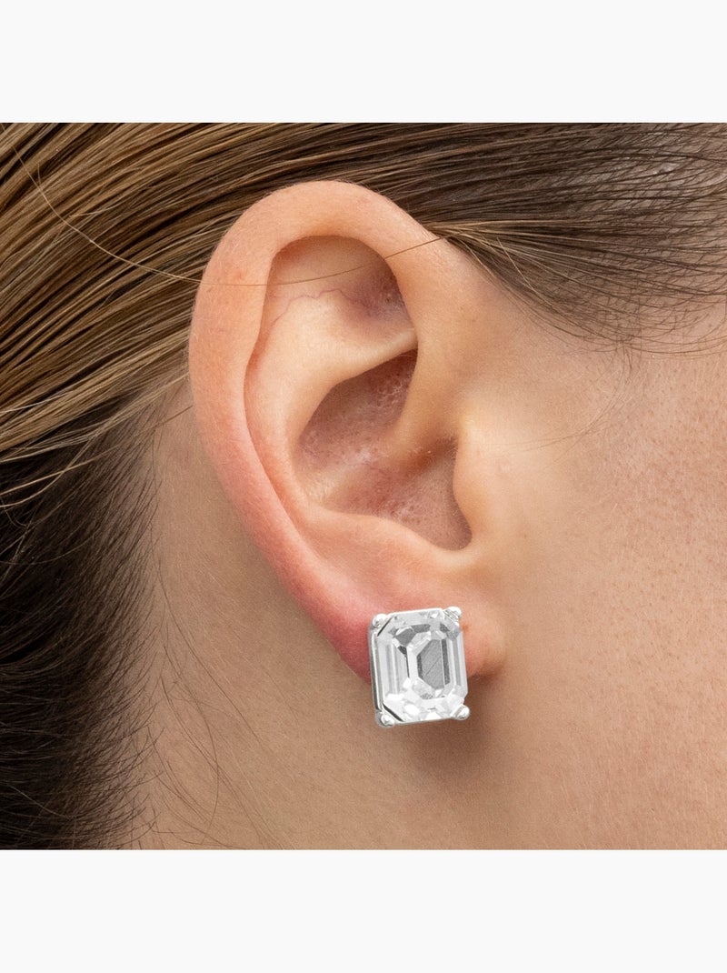 Boucles d'oreilles Luxenter Rindel finition argentée Gris - Kiabi