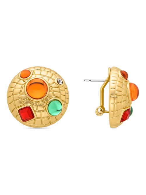 Boucles d'oreilles Luxenter Shurax et plaqué or 18k - Kiabi