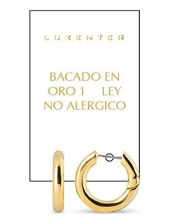 Boucles d'oreilles Luxenter sinem finition or