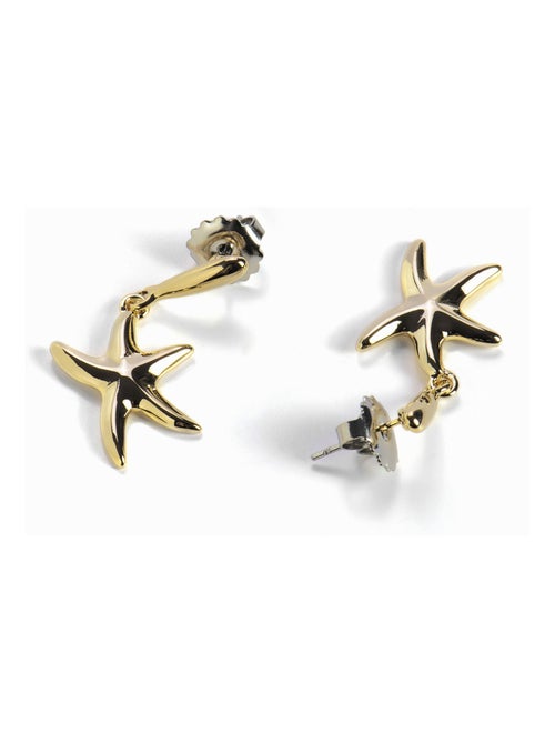 Boucles d'oreilles Luxenter Snes en or jaune 18 carats - Kiabi