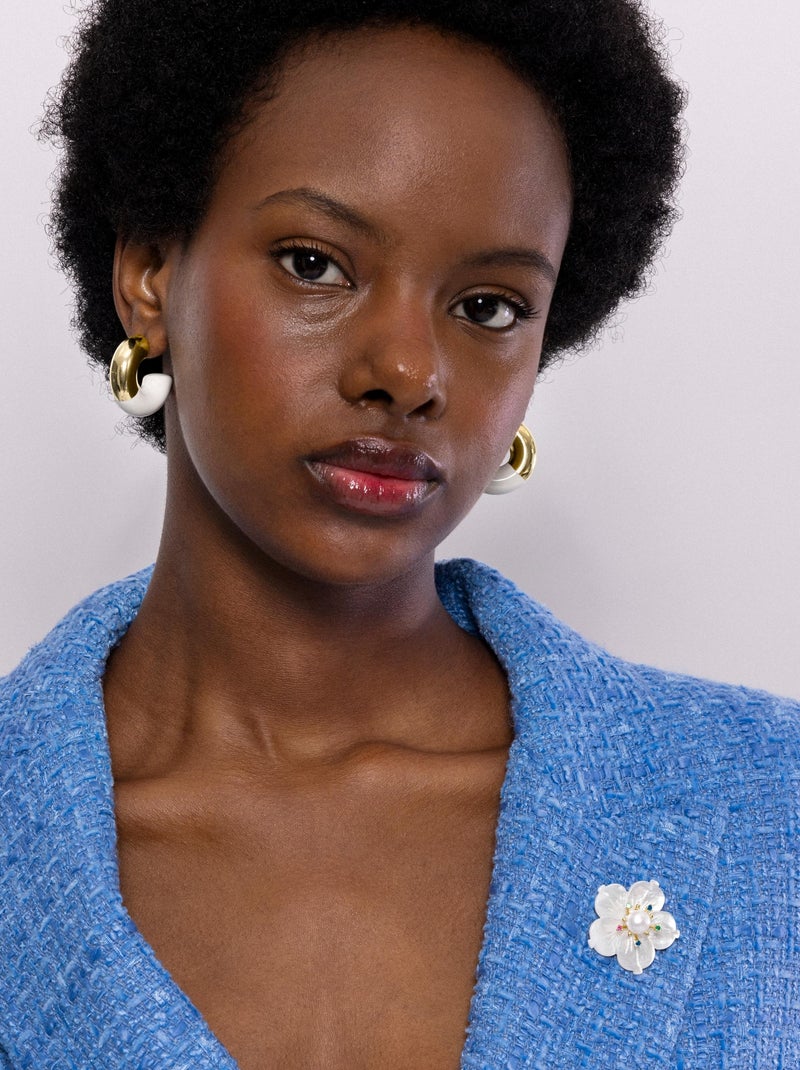 Boucles d'oreilles Luxenter Tayris en or jaune 18 carats Argent - Kiabi