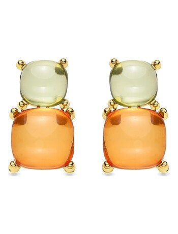 Boucles d'oreilles Luxenter Tosab et plaqué or 18k