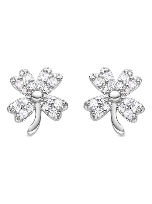 Boucles d'oreilles Luxenter Ukkan argenté - Kiabi