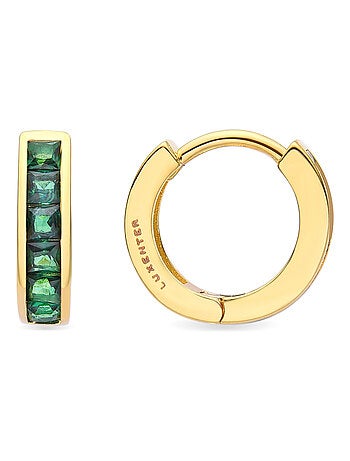 Boucles d'oreilles Luxenter Wudya et plaqué or 18k