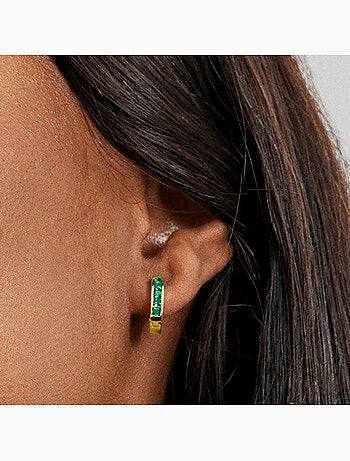 Boucles d'oreilles Luxenter Wudya et plaqué or 18k