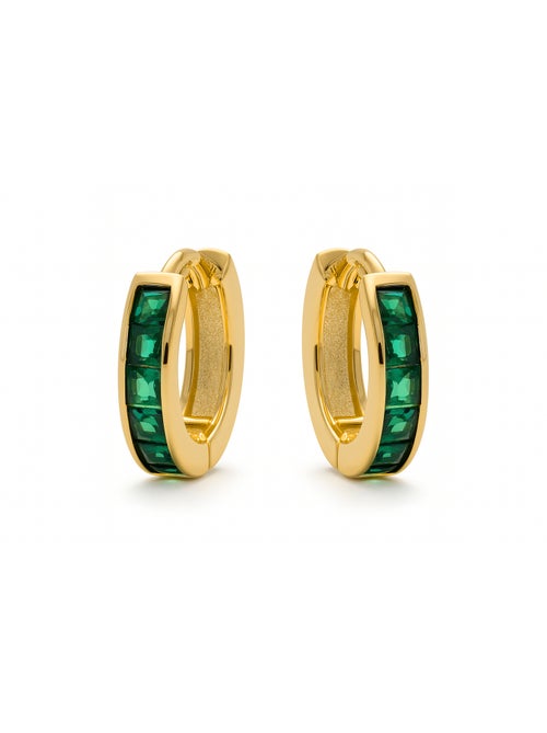 Boucles d'oreilles Luxenter Wudya et plaqué or 18k - Kiabi