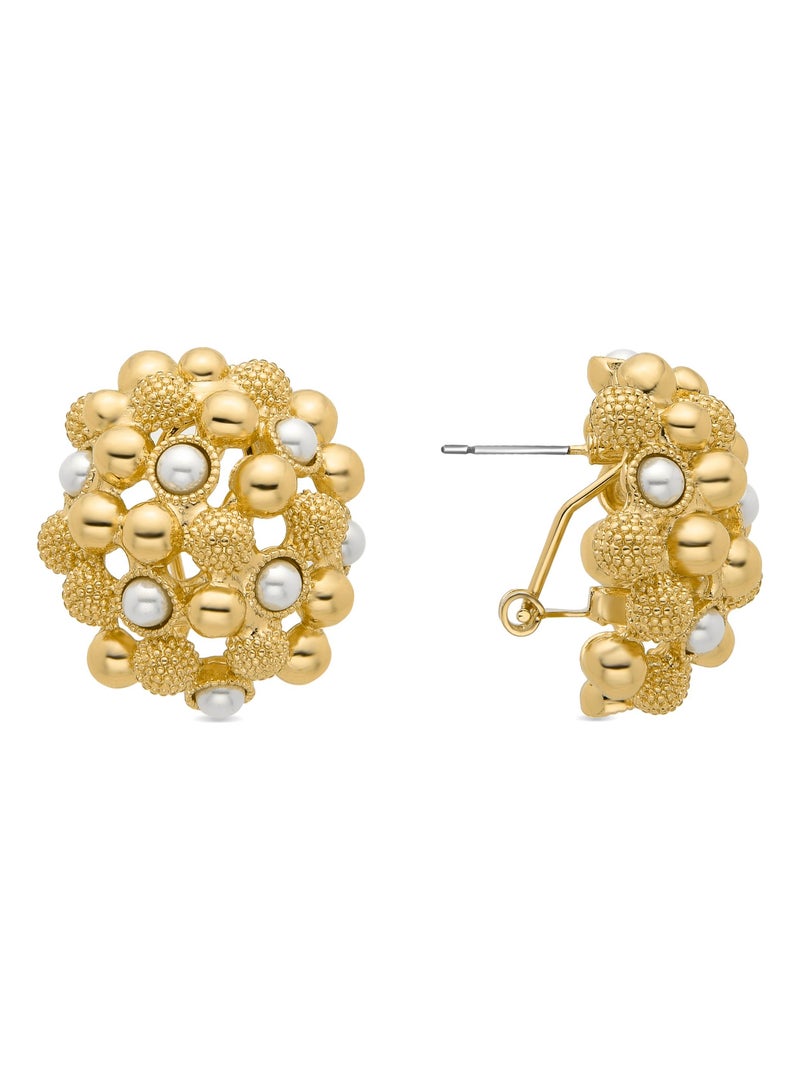 Boucles d'oreilles Luxenter Xiglor en or jaune 18 carats Argent - Kiabi