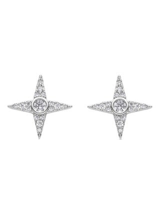 Boucles d'oreilles Luxenter Ylu rhodiées