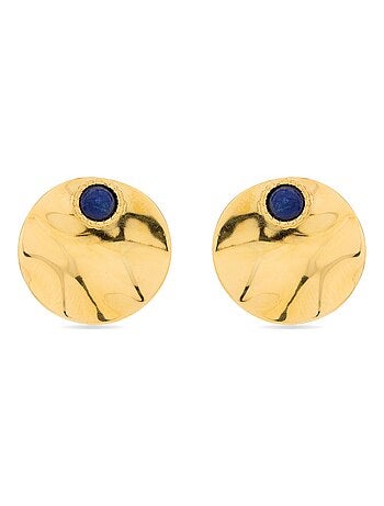 Boucles d'oreilles Luxenter Yumi et plaqué or 18k