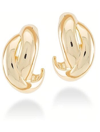 Boucles d'oreilles Luxenter Zunduri plaqué or jaune 18 carats