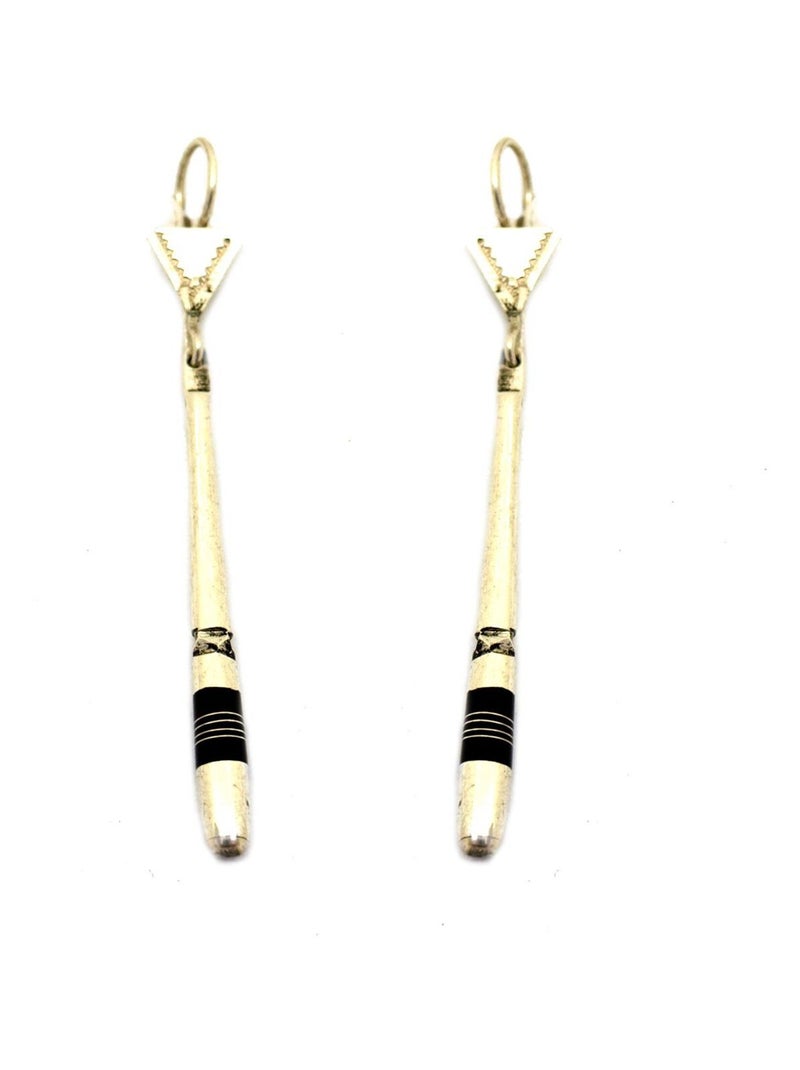 Boucles d'oreilles pilon argent tradition berbère Argenté - Kiabi