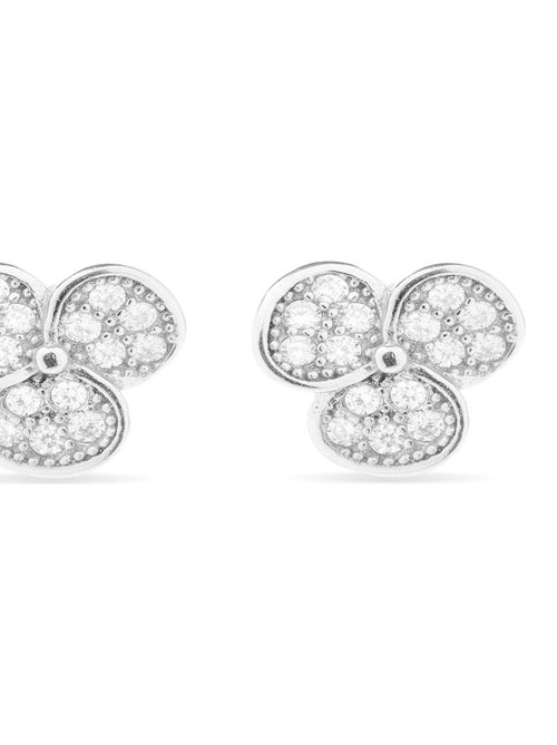 Boucles d'oreilles poignard de Luxenter Argent et Cz brillant - Kiabi