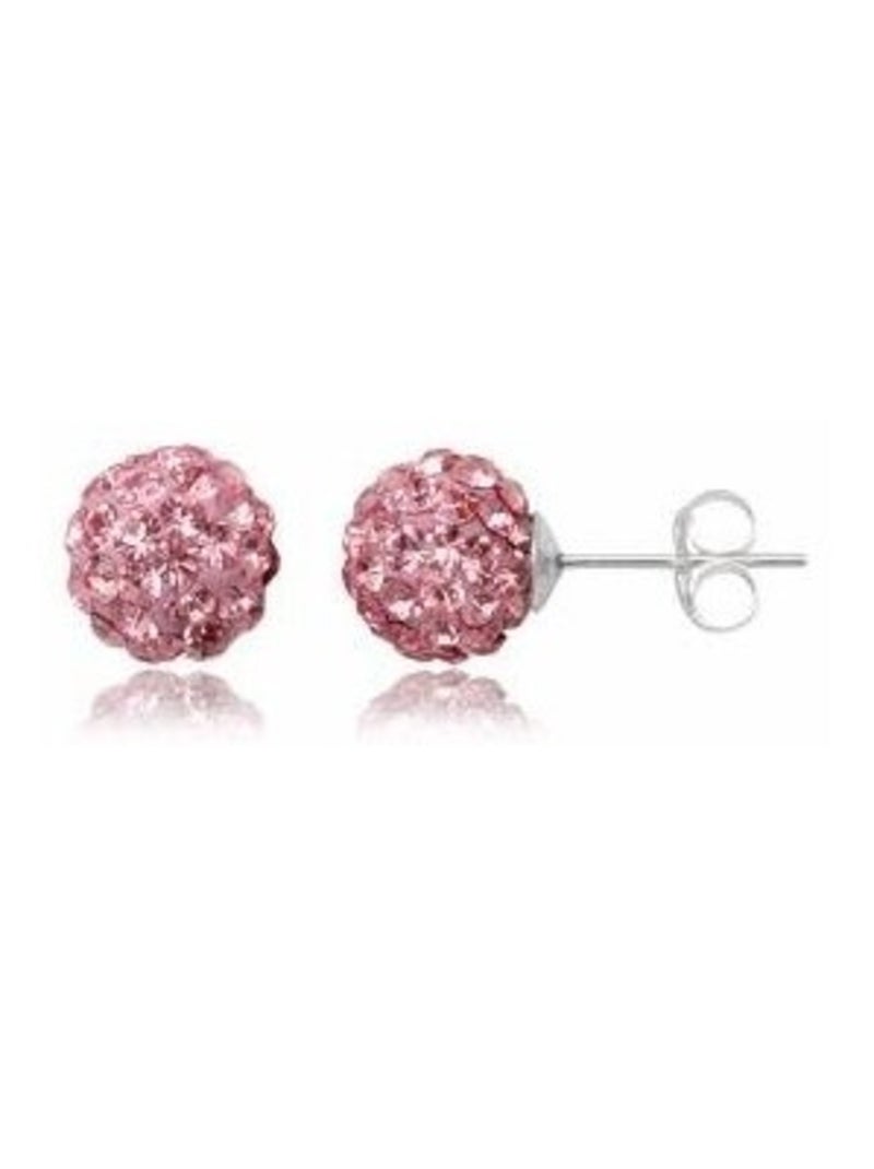 Boucles d'oreilles Puces - Diamètre 0,8cm Argenté - Kiabi