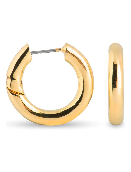 Boucles d'oreilles sinem en or jaune 18kt finition plaquée - Kiabi