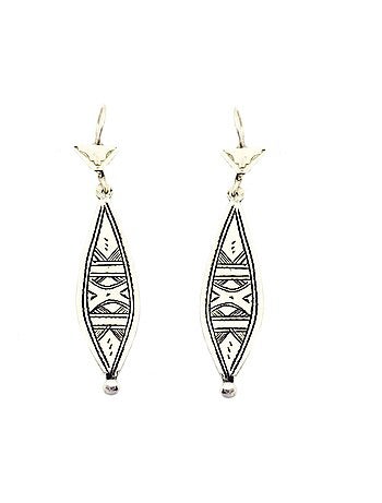 boucles d'oreilles touareg amande