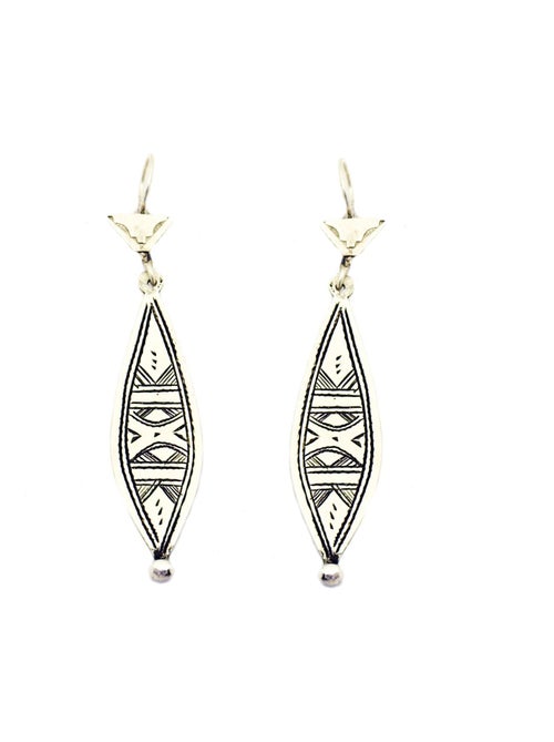 boucles d'oreilles touareg amande - Kiabi