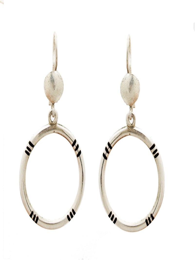Boucles d'oreilles touareg argent Argenté - Kiabi