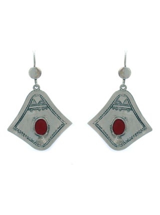 Boucles d'oreilles touareg en argent, Bijoucolor