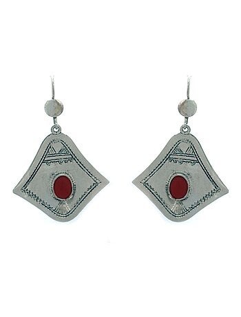 Boucles d'oreilles touareg en argent