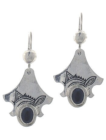 Boucles d'oreilles touareg feuille