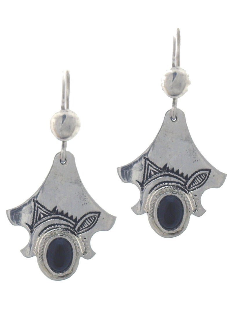 Boucles d'oreilles touareg feuille Argenté - Kiabi