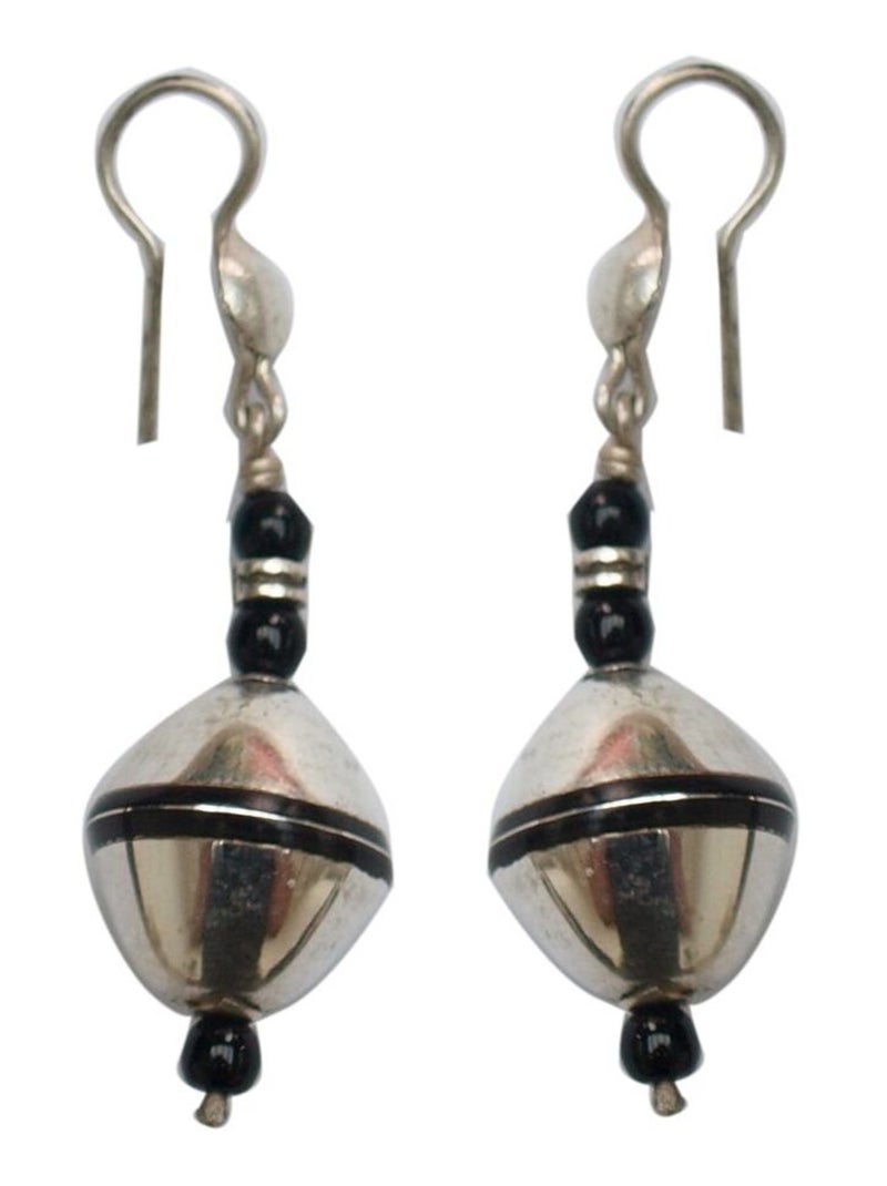 boucles d'oreilles tradition berbère touareg Argenté - Kiabi