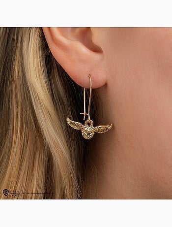 Boucles d'oreilles Vif d'Or - Harry Potter