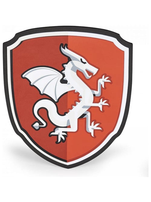 Bouclier mousse chevalier dragon - Kiabi