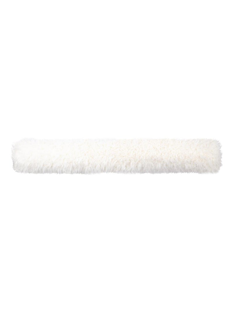 Boudin de porte imitation peau de mouton Blanc - Kiabi