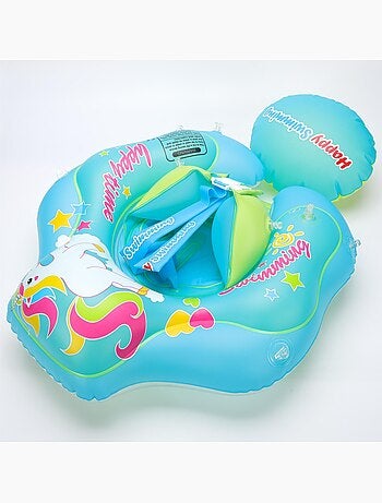 Bouée bébé Anti-UV licorne 3-12 mois