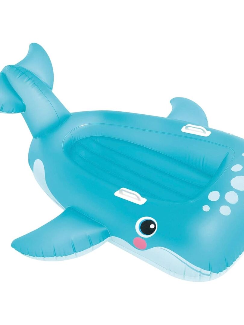 Bouée gonflable baleine - Bleu - Kiabi - 18.49€
