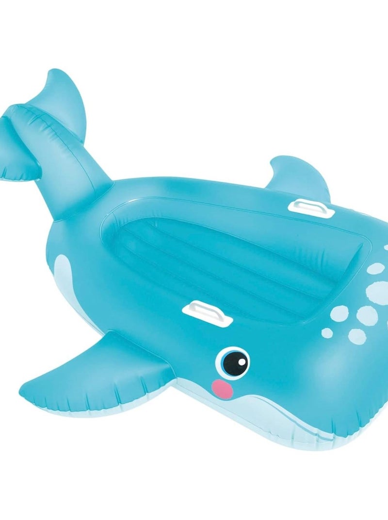 Bouée gonflable baleine Bleu - Kiabi
