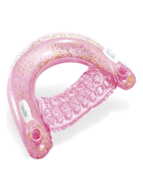 Bouée gonflable de chaise semi immergé à paillettes - Kiabi Bouée gonflable de chaise semi immergé à paillettes - Kiabi