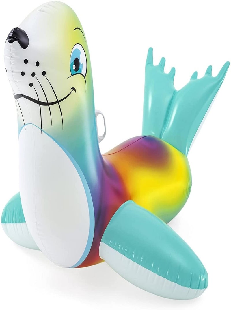 Bouée Otarie - Flash N'n Splash Seal 157 X 114 Cm - Bestway Multicolore - Kiabi