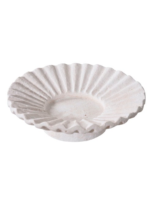 Bougeoir - Bougeoir, ciment, blanc, lot de 2 - Kiabi
