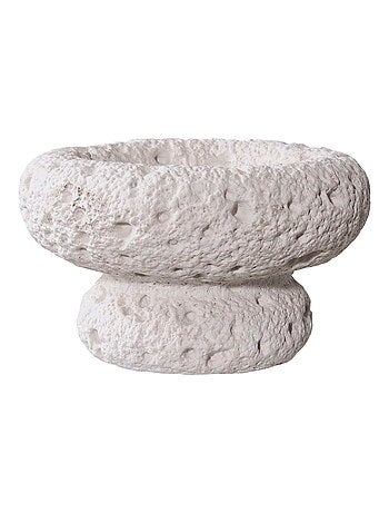 Bougeoir - Bougeoir, ciment, gris, lot de 2