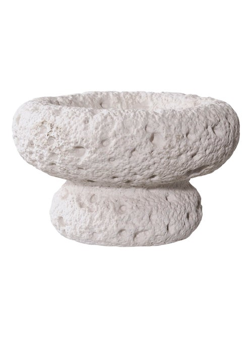 Bougeoir - Bougeoir, ciment, gris, lot de 2 - Kiabi