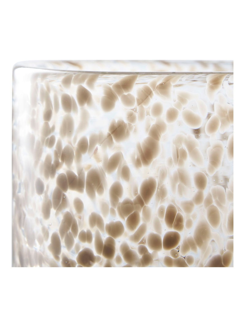 Bougeoir - Bougeoir, verre, marron ø12x12 cm Transparent - Kiabi