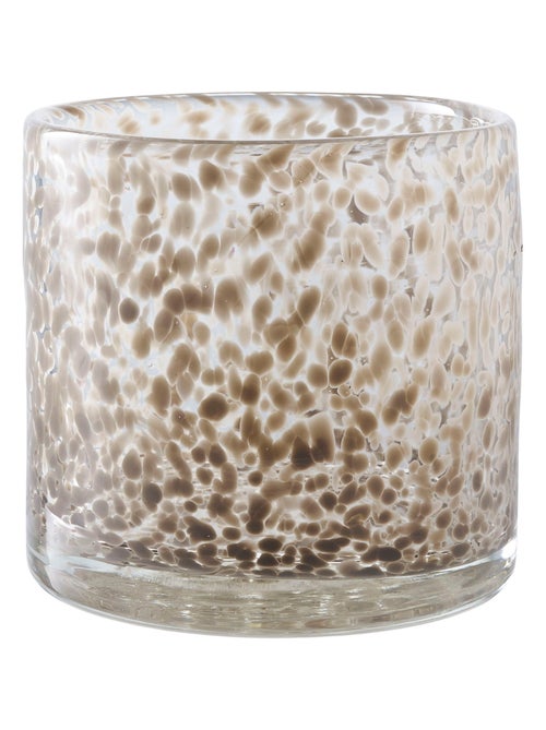 Bougeoir - Bougeoir, verre, marron ø12x12 cm - Kiabi