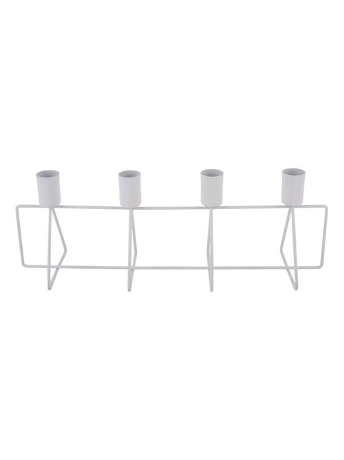 Bougeoir 4 bougies en métal ROW - Kiabi Bougeoir 4 bougies en métal ROW - Kiabi