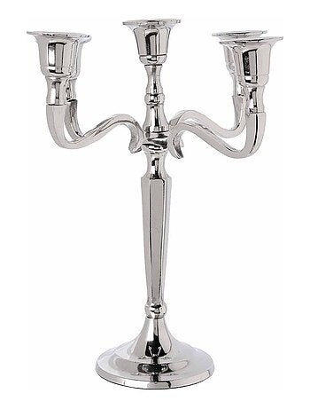 Bougeoir 5 Têtes en métal - H. 27 cm