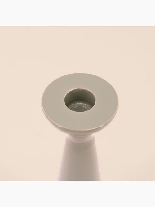Bougeoir alu laqué vert 20cm - Kiabi