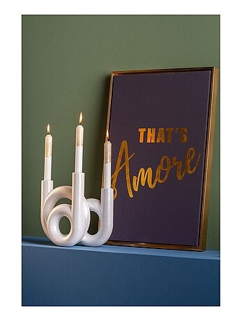 Bougeoir Anneaux moyen LOOPA