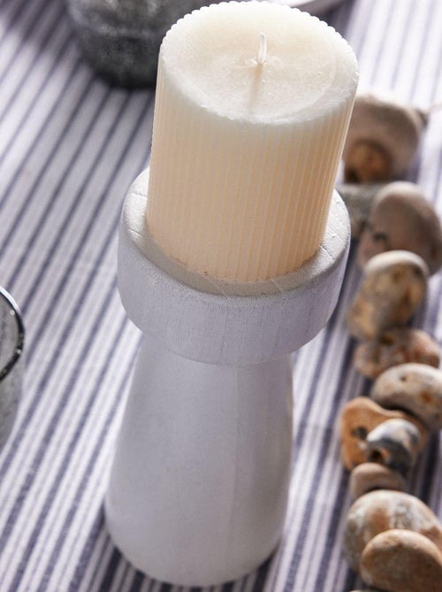 Bougeoir conique FRENCH PORT - Kiabi