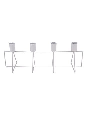 Bougeoir design métal Row