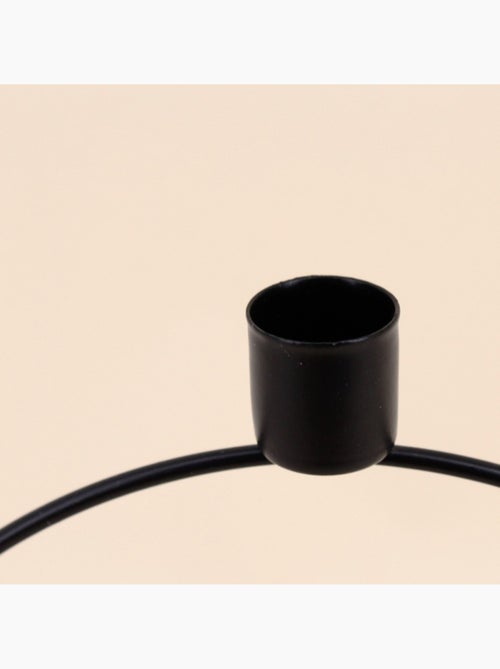 Bougeoir design rond 22cm - Kiabi