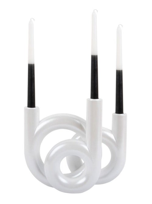 Bougeoir design sculptural en anneaux LOOPA - Kiabi