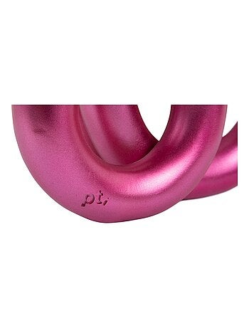 Bougeoir design sculptural en anneaux LOOPA