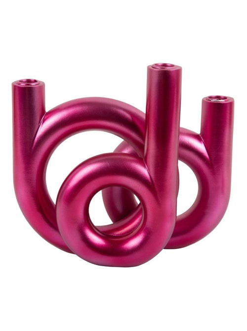 Bougeoir design sculptural en anneaux LOOPA - Kiabi